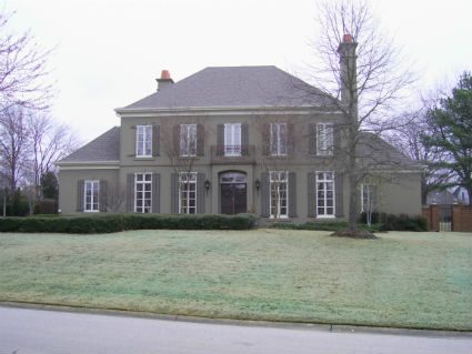 Exterior house painting by CertaPro painters in Collerville, TN