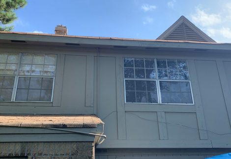 Completed Westminster Townhomes Window Trim