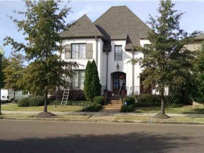 Exterior painting by CertaPro house painters in Collerville, TN