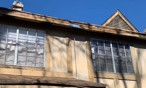 Westminster Outside Trim Before