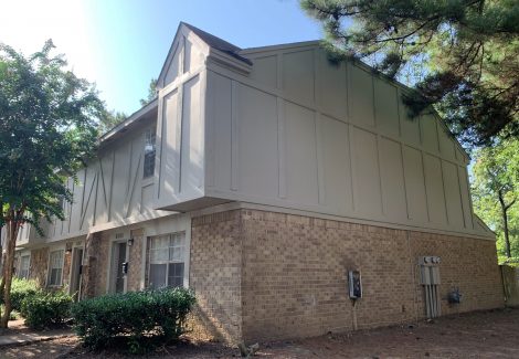 Completed Westminster Townhomes Trim