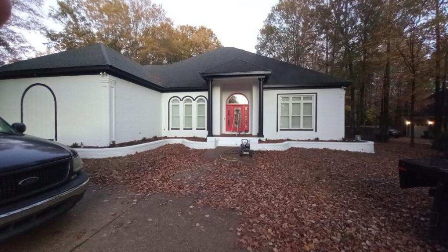 after brick painting in olive branch. Preview Image 2