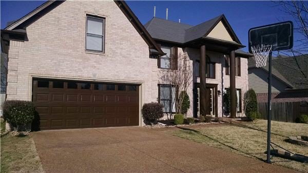 Exterior house painting by CertaPro painters in Collerville, TN