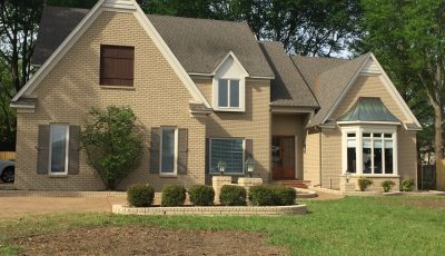 Exterior painting by CertaPro house painters in Memphis, TN