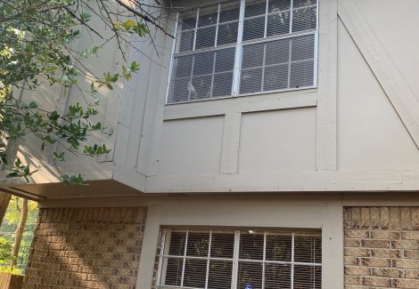 Completed Outside Trim