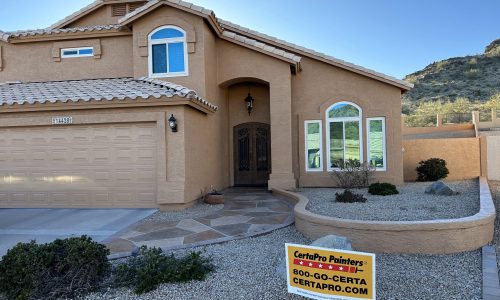 Exterior Stucco Repainting