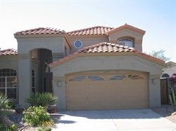 Exterior painting by CertaPro house painters in Akers, AZ