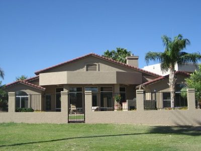 Exterior house painting by CertaPro painters in Lichtfield Park, AZ