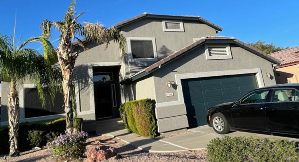 A case study of a stucco home in Peoria, Arizona being painted by CertaPro.