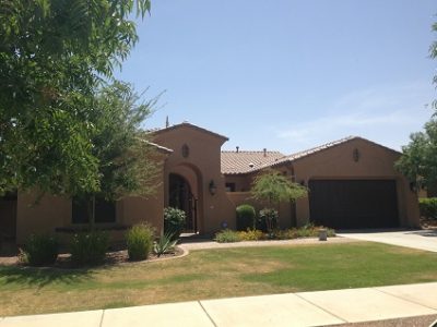 Exterior house painting by CertaPro painters in Buckeye, AZ