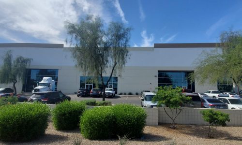 The entrance and front office as well