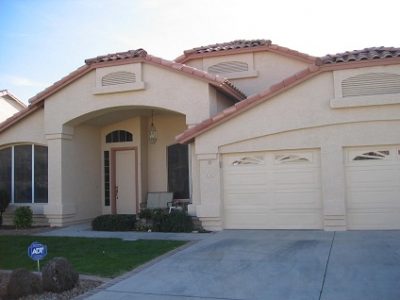 Exterior house painting by CertaPro painters in Goodyear, AZ