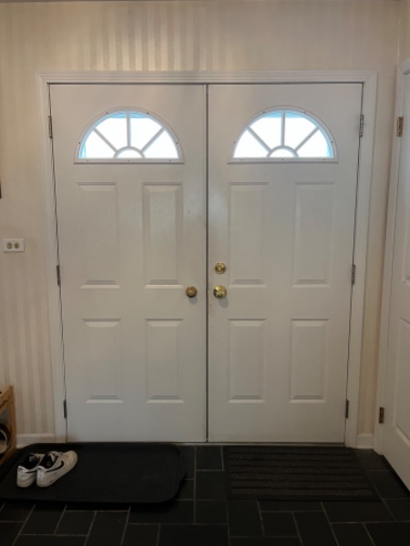Foyer doors in Wheaton, IL before