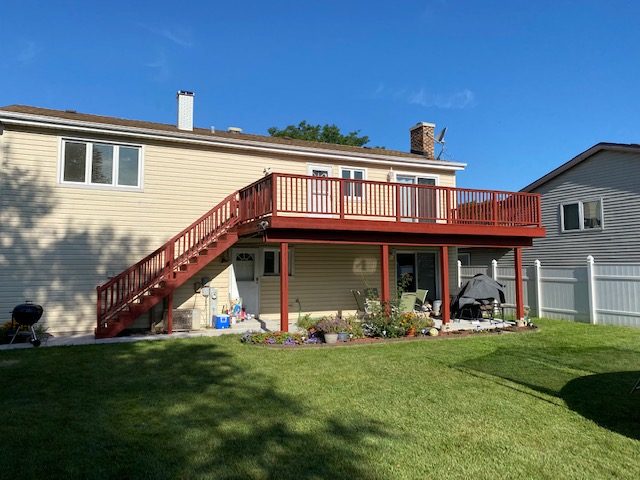 Professional Deck staining project in Lombard, IL Preview Image 1
