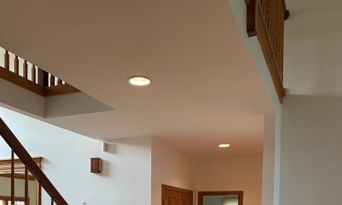 photo of an entryway and staircase