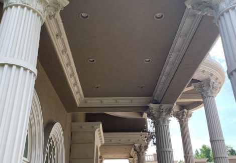 a picture of a chapel in new jersey before we painted it