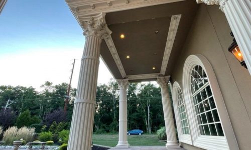 Chapel Façade Painting