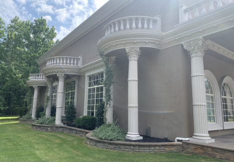 a picture of a chapel in new jersey before we painted it