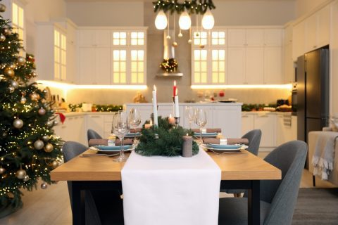 holiday dining room