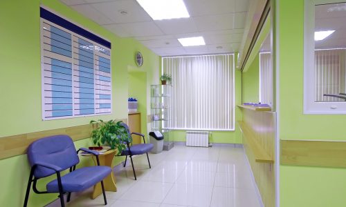 Interior Medical Waiting Room Painting