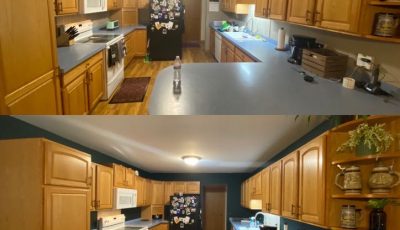 Before and After of Kitchen Painting
