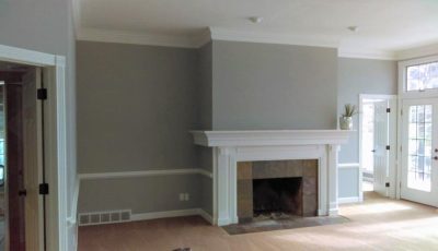 Fireplace and Mantel