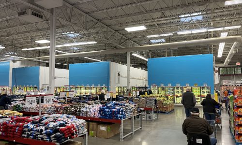 Sam's Club Interior Painting