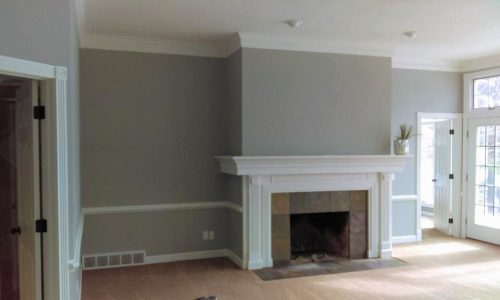 Fireplace and Mantel