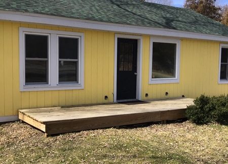 yellow house