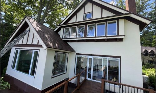 Residential Exterior Painting (Before)