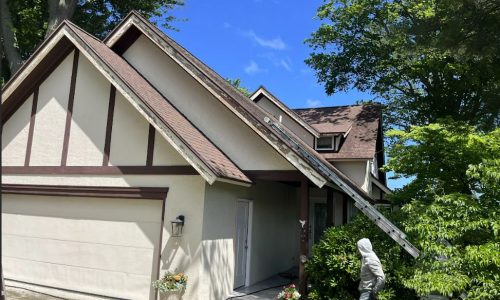 Residential Exterior Painting (Before)