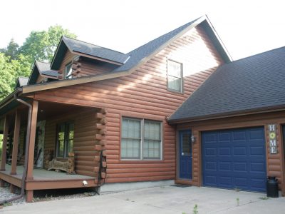 Residential Exterior Painting & Staining Project