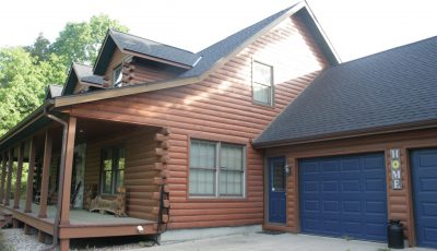 Residential Exterior Painting & Staining Project
