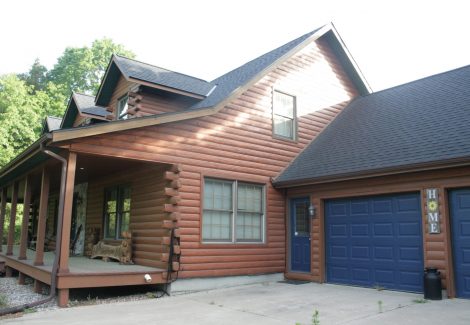 Residential Exterior Painting & Staining Project