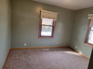 Interior painting with Sherwin-Williams Color of The Year for 2022 after photo
