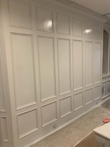 Cabinets after painting
