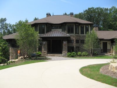 Exterior house painting by CertaPro painters in Caledonia, MI