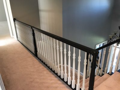 Pierce Stairway & Spindles After 2