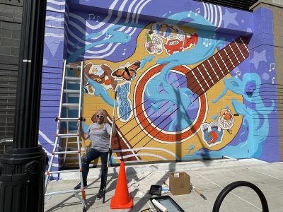 Downtown Mural completed