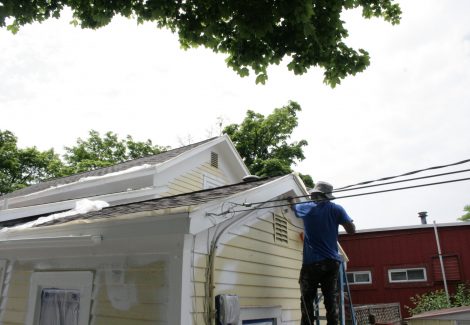 Residential Exterior Painting Project in Grand Haven