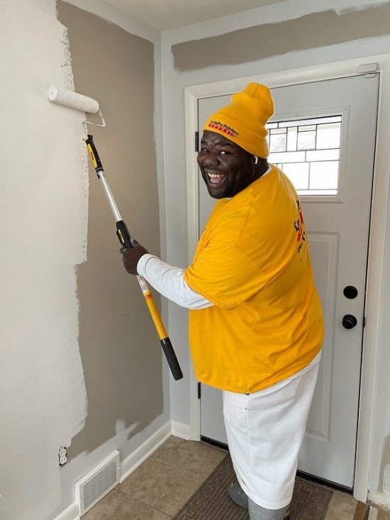 Painting in progress