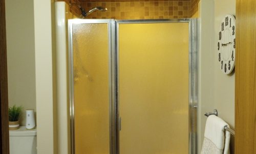 Bathroom Ceiling & Wall Restoration (After)