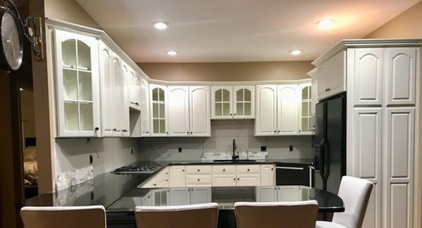 Cabinets after painting by CertaPro Painters of Grand Rapids