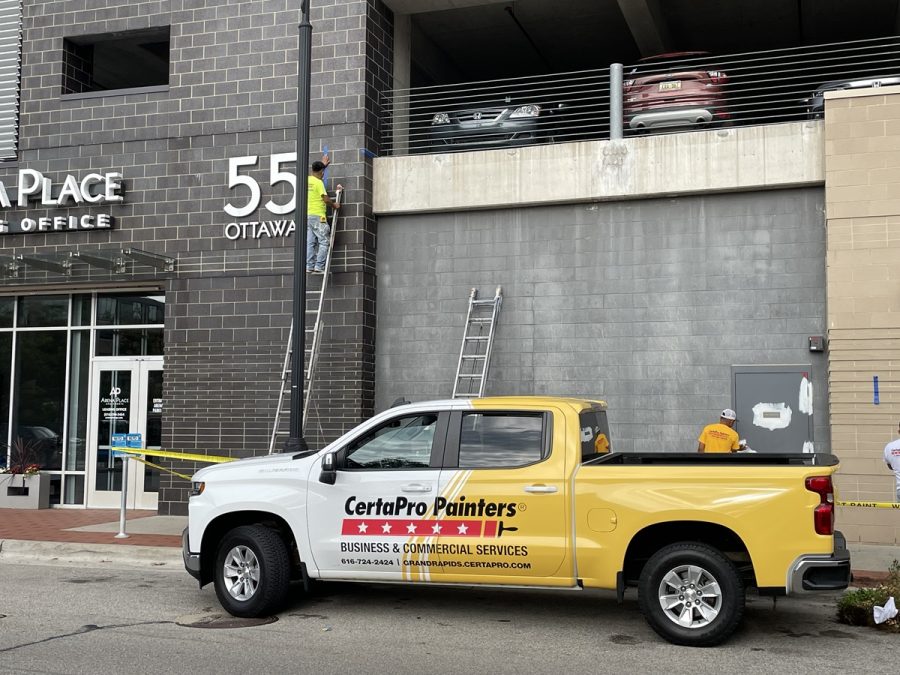 Downtown mural before Preview Image 2