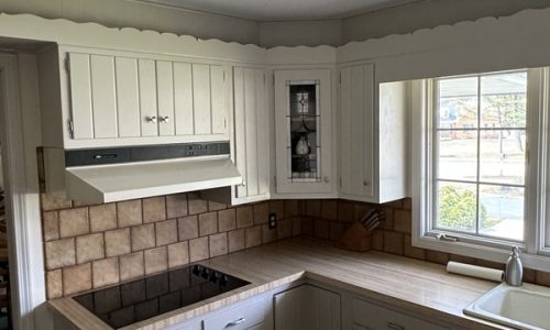 Kitchen Cabinet Painting & Remodel (After)