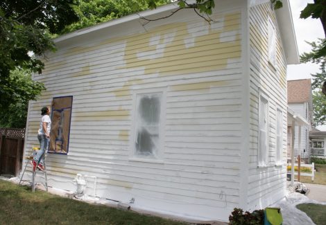 Residential Exterior Painting Project in Grand Haven