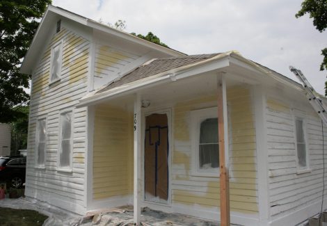 Residential Exterior Painting Project in Grand Haven