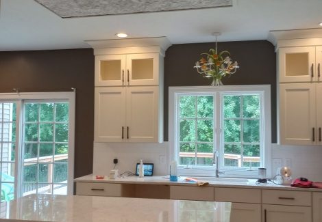 Interior kitchen area repaint