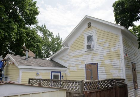 Residential Exterior Painting Project in Grand Haven