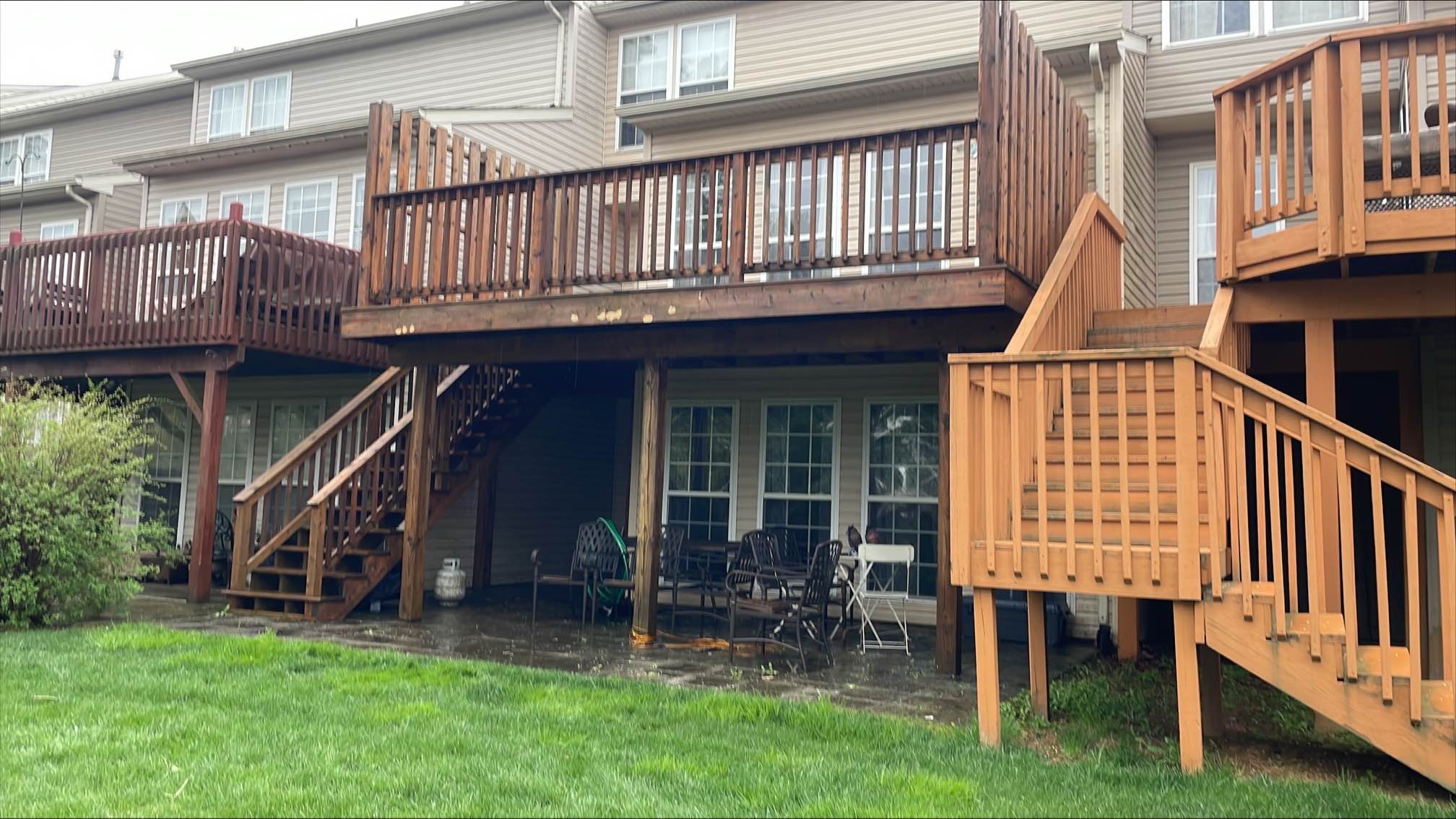 Deck Staining & Painting – Center Valley, PA Before